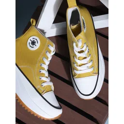 MOZAFIA Women Colourblocked High-Top Sneakers-picture-38