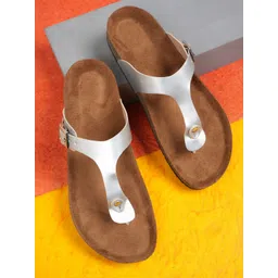 MOZAFIA Women T-Strap Flats-picture-15