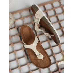 MOZAFIA Women T-Strap Flats with Bows-picture-31