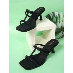 Mozafia Women's Black Casual Stilettos-picture-27