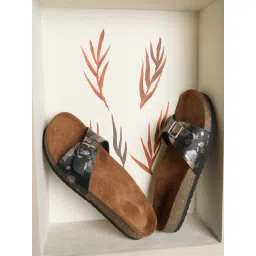 Mozafia Women's Black Slides-picture-26