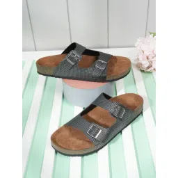 Mozafia Women's Black Slides-picture-21