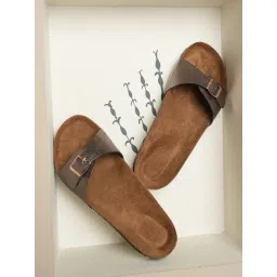 Mozafia Women's Brown Slides-picture-46