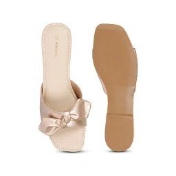 Mozafia Women's Champange Casual Sandals image 3