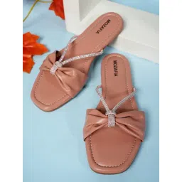 Mozafia Women's Pink Casual Sandals-picture-34