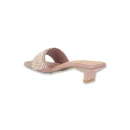 Mozafia Women's Pink Casual Sandals image 5