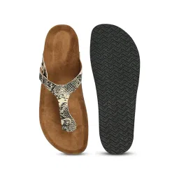 Mozafia Women's Pink T-Strap Sandals image 4