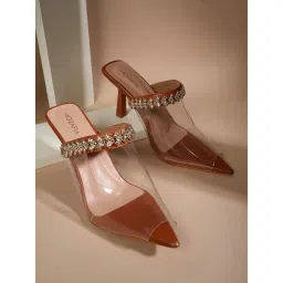 Mozafia Women's Tan Casual Sandals-picture-18