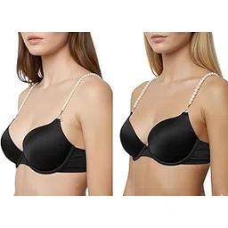 mpk perfect Fancy Elegant Adjustable Partywear Handmade detachable Pearl Bra straps for women's-picture-33