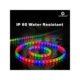 MPROW Pink & Blue Waterproof Rope String Light image 5