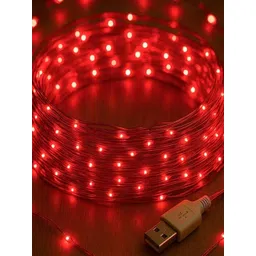 MPROW Red Lightweight Rice Shape String Light-picture-35