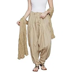 MR AJ osp patiala with dupatta free size upto (30 to 46) (IN, Numeric, 46, Regular, Standard, skin)-picture-49