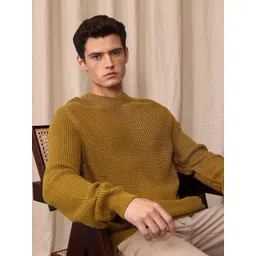 Mr Bowerbird Chunky Rib Tailored Fit Pullover Sweaters-picture-31