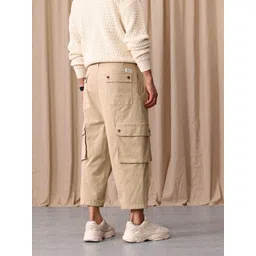 Mr Bowerbird Men Oversized Fit Pleated Trousers image 2
