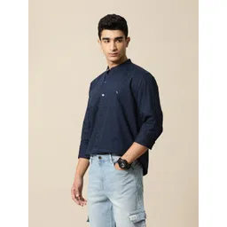Mr Bowerbird Men Premium Solid Casual Shirt-picture-21