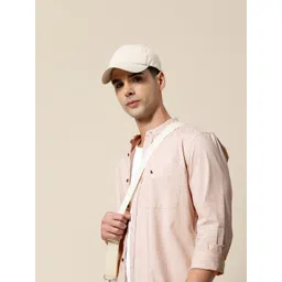 Mr Bowerbird Men Premium Tailored Fit Solid Casual Shirt-picture-36