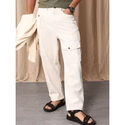 Mr Bowerbird Men Pure Cotton Oversized Fit Jeans-picture-10