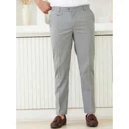 MR BUTTON Men Striped Tailored Trousers-picture-18