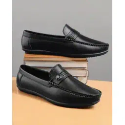 mr. wonker Men Round-Toe Slip-On Loafers-picture-33