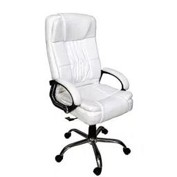 MRC Executive Chairs M157_White High Back Leatherette Office Chair-picture-35