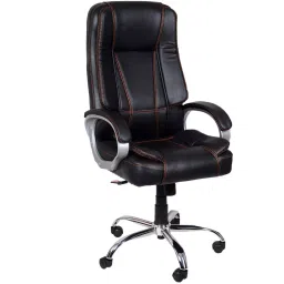MRC Executive Chairs M164_Black Wooden Frame Office Chairs-picture-27