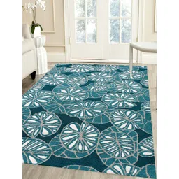 MRIC Grey & Blue Cotton Collection For Living Room& Bedroom Carpet image 1