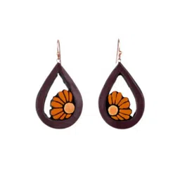 Mridah Floral Drop Earrings-picture-34
