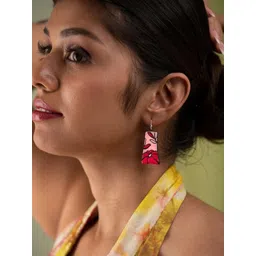 Mridah Floral Drop Earrings-picture-12