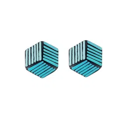 Mridah Geometric Studs Earrings-picture-26