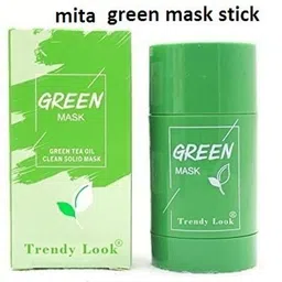 mrquee mita Green Tea Purifying Clay Stick Mask Oil Control Anti-Acne Face Face Shaping Mask-picture-25