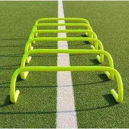 mrt sports Speed Training and Practice Hurdle Track & Fields 6 inch for Unisex Adult Yellow PVC Speed Hurdles-picture-36