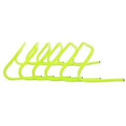 mrt sports Speed Training and Practice Hurdle Track & Fields 9 inch for Unisex Adult Yellow PVC Speed Hurdles-picture-39
