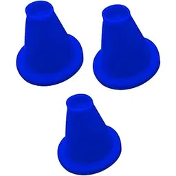 MRT SPORTS Rubber Cricket Batting Tee Cone for Batting Practice, Pack of 3 (Blue)-picture-11