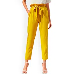 MS BOTTOM Women Pleated Trousers-picture-33