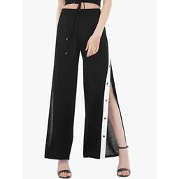 MS BOTTOM Women Regular Fit Parallel Trousers-picture-38