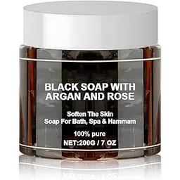 ms magic secret Moroccan Beldi Soap – Natural Organic Black Soap for Exfoliating, Detoxifying, and Hydrating Skin – Ideal for Body Scrub, Spa & Hammam Rituals, Removes Dead Skin Cells 200 grams-picture-43