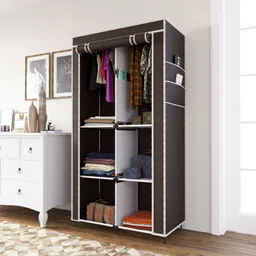 ms modstyle Collapsible Wardrobe for Clothes PP Collapsible Wardrobe-picture-22