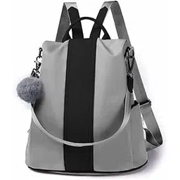 MS. ZONEDUA Women's Anti-Theft School Bags Backpack Girls Daily Backpack with Adjustable Strap. (Grey)-picture-32