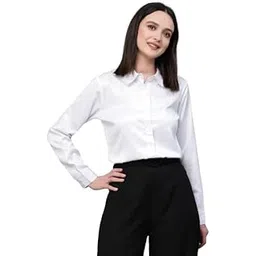 msad Women Whisper White Satin Shirt-picture-41