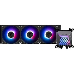 MSI MAG CORELIQUID A15 360 AIO CPU Liquid Cooler - Full-Plane & Screwless Copper Base, Improved Water Channel Design, ARGB GEN2, CycloBlade 9, Split-Flow Radiator, Rifle Bearing Fans-image-47