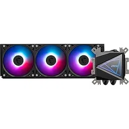 MSI MAG CORELIQUID I360 AIO CPU Liquid Cooler - Enlarged Copper Cold Plate, ARGB Blockhead & LDB Fans, Dual-Chamber Water Block, Split-Flow Radiator, Mystic Light Supported - Intel & AMD Compatible-image-23