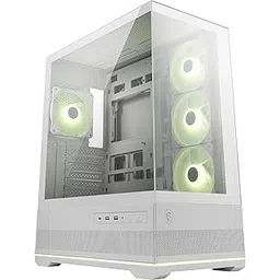 MSI MAG PANO 110R PZ White - Mid-Tower Gaming PC Case - Supports up to 400 mm GPU in Length, Removable Dust Filters, USB 20Gbps (Type-C), Back-Connect ATX & Micro-ATX Motherboard Support-image-38