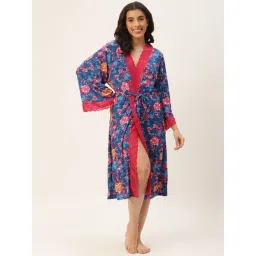 Ms.Lingies Blue Lace Work Robe-picture-38