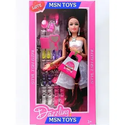 msn A5Doll Beautiful Fashion Doll with Movable Hands and beautiful hair D2-picture-22