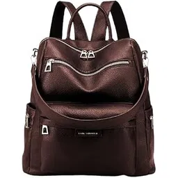 muchova Casual lighweight Backpack for Women, Medium Capacity Nurse Bag College Bookbag for School Daily Use Travel Backpack image 1