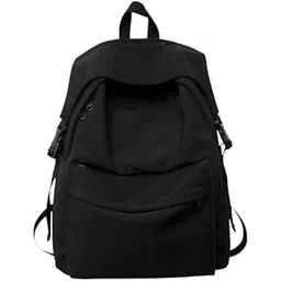 muchova Latest Backpack For College Girl Fashionable Lightweigtht Casual Backpack High School Girl Bag Medium Size Travel Bag Green Colour-picture-29