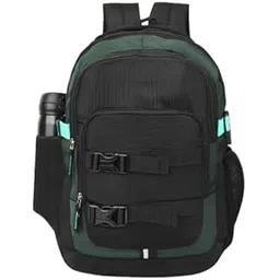 muchova Latest Backpack For College Girl Fashionable Lightweigtht Casual Backpack High School Girl Bag Medium Size Travel Bag Green Colour-picture-28