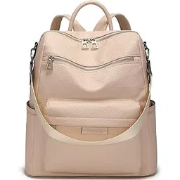 muchova Premium Leatherite Backpack Purse For Women College Bag Tuition Backpack-picture-25