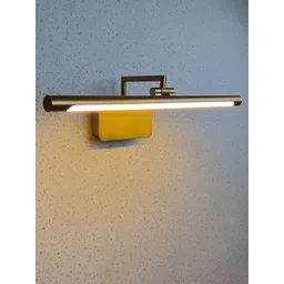 Mufasa 12 Watts Golden Aluminium Finish LED Contemporary Wall Lamp-picture-37