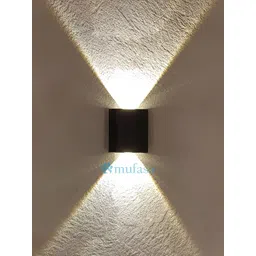 Mufasa Black 2 Watts 2 Ray Up Down LED Outdoor Lamps-picture-39